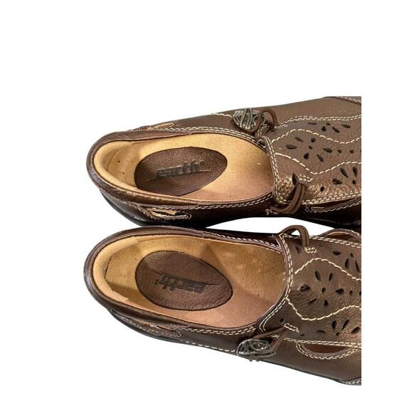 Earth Woodland Loafers Flats Comfort Shoes Bronze Women’s Size 5 B - Picture 4 of 9